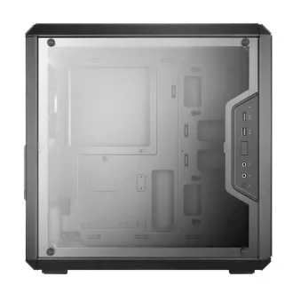 Cooler Master case MasterBox Q300L, mATX, Priehľadná bočnica, 1x 120mm Fan, Čierna