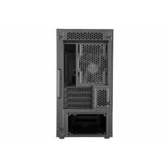 Cooler Master case MasterBox NR400, 2x USB3.0, Micro-ATX/Mini-ITX, Mini Tower, čierna, bez zdroja