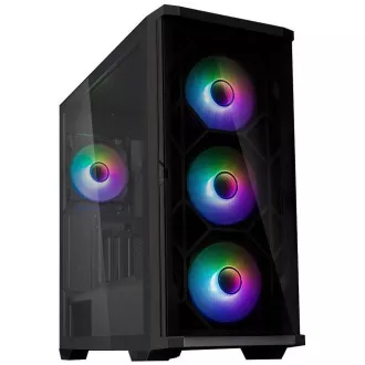 Zalman skriňa Z10 Duo / ATX / 4x120 mm ARGB fan / 2xUSB 3.0 / USB-C / tvrdené sklo