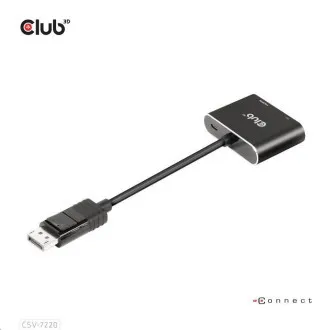 Club3D hub MST (Multi Stream Transport) DisplayPort 1.4 na DisplayPort + HDMI 4K60Hz (M/F) Club3D hub MST (Multi Stream Transport) DisplayPort 1.4 na DisplayPort + HDMI 4K60Hz (M/F)