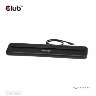 Club3D Dokovacia stanica USB-C 12v1, 2xHDMI, 1xDP, 2xUSB-C, 3xUSB, 1xRJ45, 1x3.5mm, čierna