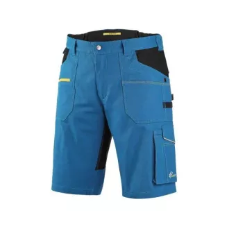 Kraťasy CXS STRETCH, pánske, stredne modré-čierne, veľ. 56