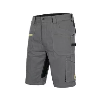 Kraťasy CXS STRETCH, pánske, šedo-čierne, veľ. 50