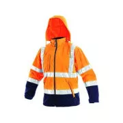 Pánska reflexná bunda DERBY, oranžovo-modrá, veľ. XL