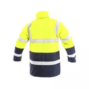 Bunda CXS OXFORD, výstražná, pánska, žlto-modrá, veľ. 3XL