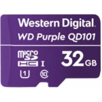 WD MicroSDHC karta 32GB Purple WDD032G1P0C Class 10, 16TBW WD MicroSDHC karta 32GB Purple WDD032G1P0C Class 10, 16TBW