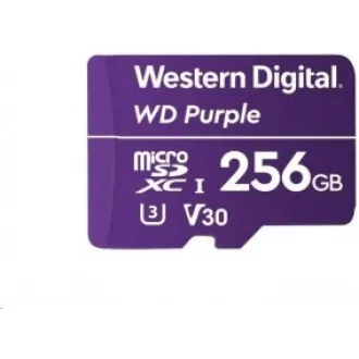 WD MicroSDXC karta 256GB Purple WDD256G1P0C Class 10 (R:100/W:60 MB/s) WD MicroSDXC karta 256GB Purple WDD256G1P0C Class 10 (R:100/W:60 MB/s)