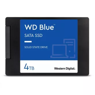 WD BLUE SSD 3D NAND WDS400T3B0A 4TB SATA/600 (R:560, W:530MB/s), 2.5"