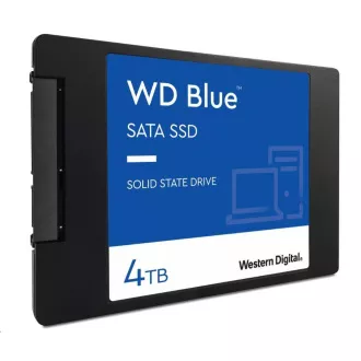 WD BLUE SSD 3D NAND WDS400T3B0A 4TB SATA/600 (R:560, W:530MB/s), 2.5"
