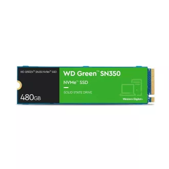 WD GREEN SSD NVMe 500 GB PCIe SN350, Geb3 8 GB/s, (R:2400/W:1650 MB/s)