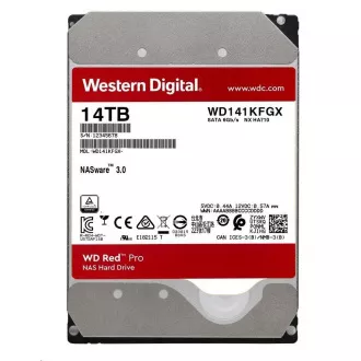 WD RED Pre NAS WD142KFGX 14TB, SATA III 3.5", 512MB 7200RPM, 255MB/s, CMR