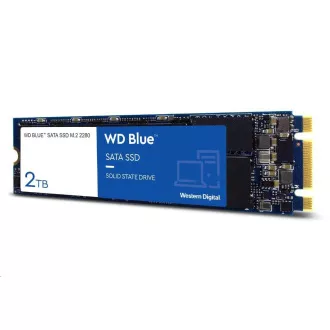 WD BLUE SSD 3D NAND WDS200T3B0B 2TB SA510 Powered by SanDisk, M.2 SATA, (R:560, W:530MB/s)