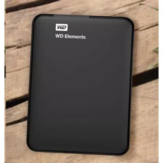 WD Elements Portable 6TB, Externý HDD, USB 3.0, čierna