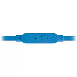JBL T110 Black špuntové slúchadlá, 3, 5 mm jack, mikrofón, modrá JBL T110 Black špuntové slúchadlá, 3, 5 mm jack, mikrofón, modrá