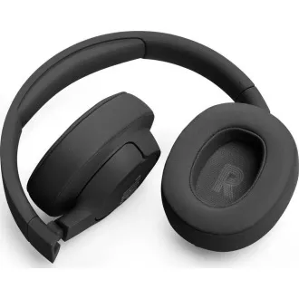 JBL Tune 720BT Black bezdrôtové slúchadlá cez uši, Bluetooth 5.3, až 76 hodín a rýchle dobitie, čierna