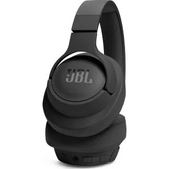 JBL Tune 720BT Black bezdrôtové slúchadlá cez uši, Bluetooth 5.3, až 76 hodín a rýchle dobitie, čierna