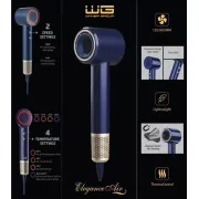 WG - Sušič vlasov WG Elegance Air, 1600W, modrá