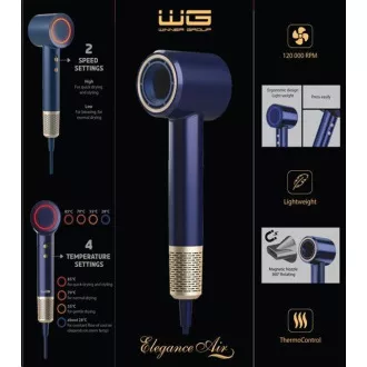 WG - Sušič vlasov WG Elegance Air, 1600W, modrá WG - Sušič vlasov WG Elegance Air, 1600W, modrá