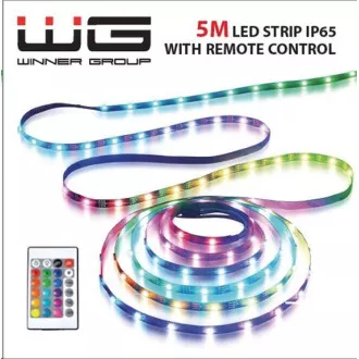 WG - LED pásik WG14, 5 metrov, s ovládačom, IP 65, USB-A WG - LED pásik WG14, 5 metrov, s ovládačom, IP 65, USB-A