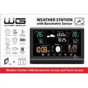 WG - Meteostanica WG3 s vonkajším čidlom, čierna