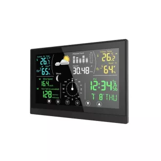 WG - Meteostanica WG1 s dotykovým displejom a príslušenstvom, anemometer, zrážkomer