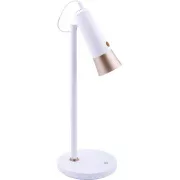 WG - Led lampa WG Jolly, 2v1, nabíjacia, biela
