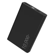 WG - Power Bank 10000 mAh, USB-C PD 20 W + USB-A 22.5 W, čierna