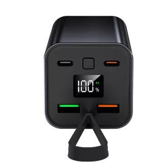 WG - Power Bank 20000 mAh, USB-C PD 18 W + USB-A QC 3.0 22.5 W, WG Medusa, čierna WG - Power Bank 20000 mAh, USB-C PD 18 W + USB-A QC 3.0 22.5 W, WG Medusa, čierna