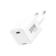 WG - Sieťová nabíjačka GaN 1x USB-C, PD 35W, biela