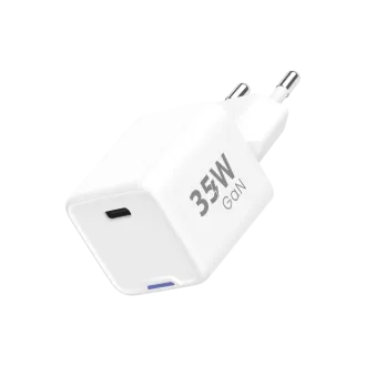 WG - Sieťová nabíjačka GaN 1x USB-C, PD 35W, biela