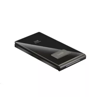 WG - Bezdrôtová nabíjačka WG36, 4v1 FAST MAGNET, 2x 15W+5W+3W, čierna
