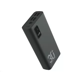 WG - Power Bank 30000 mAh, USB-C PD 20W, čierna