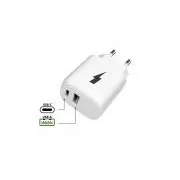 WG - Sieťová nabíjačka 2x USB, 1x USB-C PD PPS 3.0 30W + 1x USB-A QC4 18W, white