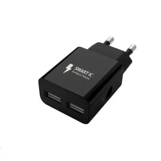WG - Sieťová nabíjačka 2x USB-A 2, 4A, black