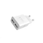 WG - Sieťová nabíjačka 2x USB-A 2, 4A, white