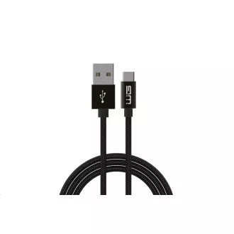 WG - Dátový kábel Type-C to USB-A / 1m / black