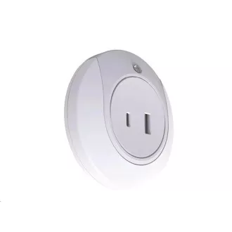 WG - Nočné LED svetlo do zásuvky s USB / WG FireFly / white