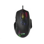 WG - Herná drôtová myš WG1 / black