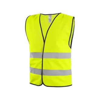 Reflexná vesta GUSTAV, žltá, veľ. 2XL/3XL