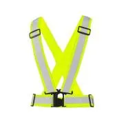Reflexný elastický CXS KRÍŽ CROSS BELT, žltý