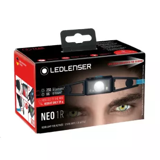 Ledlenser NEO1R bežecká čelovka, čierno-modrá Ledlenser NEO1R bežecká čelovka, čierno-modrá