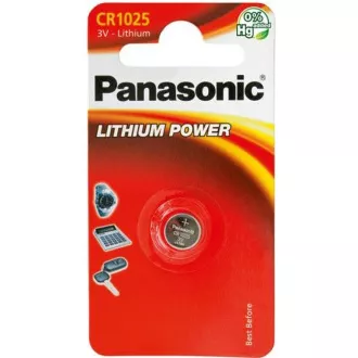 PANASONIC Lítiová batéria (gombíková) CR-1025EL/1B 3V (Blister 1ks)