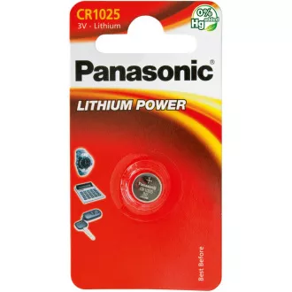 PANASONIC Lítiová batéria (gombíková) CR-1025EL/1B 3V (Blister 1ks)