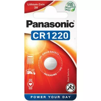 PANASONIC Lítiová batéria (gombíková) CR-1220EL/1B 3V (Blister 1ks)
