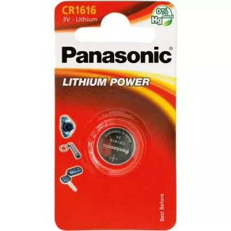 PANASONIC Lítiová batéria (gombíková) CR-1616EL/1B 3V (Blister 1ks)