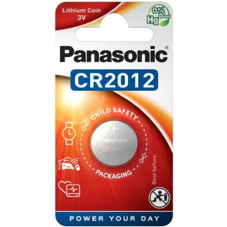 PANASONIC Lítiová batéria (gombíková) CR-2012EL/1B 3V (Blister 1ks)