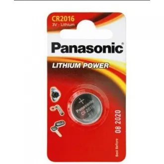 PANASONIC Lítiová batéria (gombíková) CR-2016EL/2B 3V (Blister 2ks)