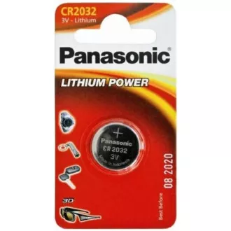 PANASONIC Lítiová batéria (gombíková) CR-2032EL/2B 3V (Blister 2ks)