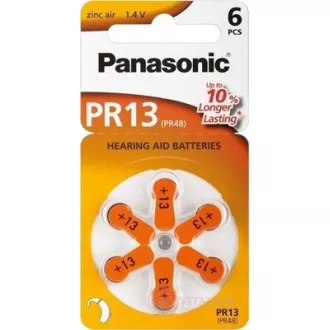 PANASONIC Zinkovzduchová batéria PR-13(48)/6LB AAA 1, 2V (Blister 6ks)