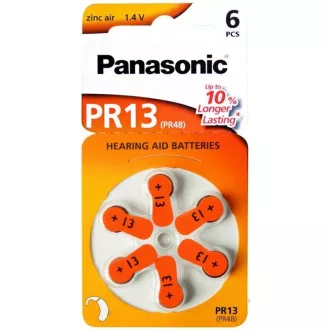 PANASONIC Zinkovzduchová batéria PR-13(48)/6LB AAA 1, 2V (Blister 6ks)